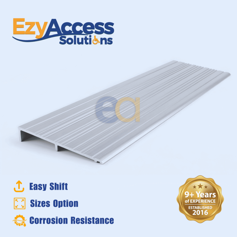 1 Aluminium Threshold Ramp 12mm - Image 1