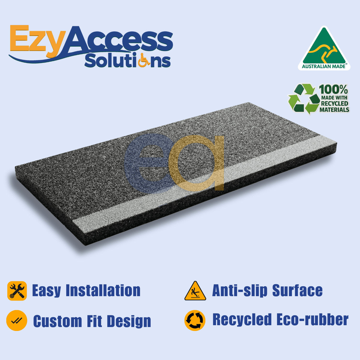 1 Custom Rubber Steps - Image 1