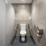 Stainless Steel Fold Down Grab Rail - Image 2