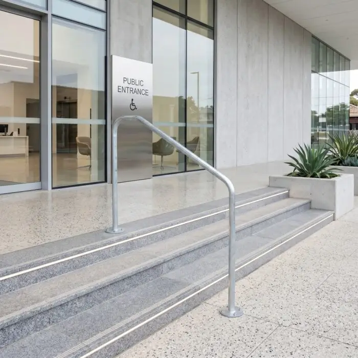 Galvanised Steel Handrail - Image 3