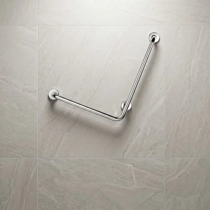 Stainless Steel L-Shaped Grab Rail - Image 7