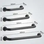 Stainless Steel Anti-Slip Grab Rail – Bathroom Safety Support Handle - Image 3
