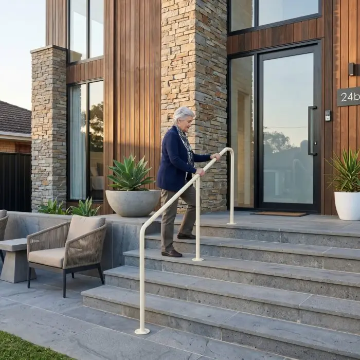 Powder coated Steel Handrail - Image 3