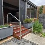 Indoor & Outdoor Galvanised Steel Stair Handrail