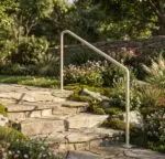 Indoor & Outdoor Powder Coated Stair Handrail  Freestanding Safety Rail - Image 3