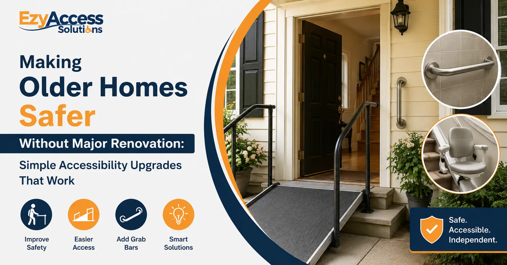 Simple accessibility upgrades for safer older homes without major renovation